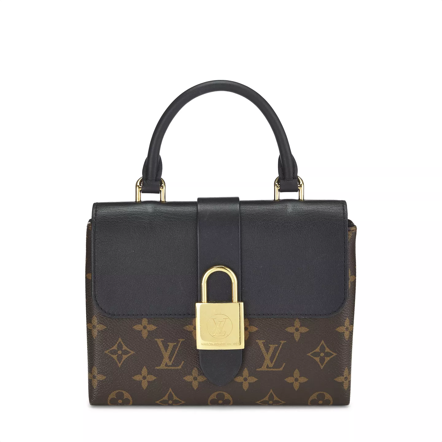 LV BLACK MONOGRAM LOCKY BB